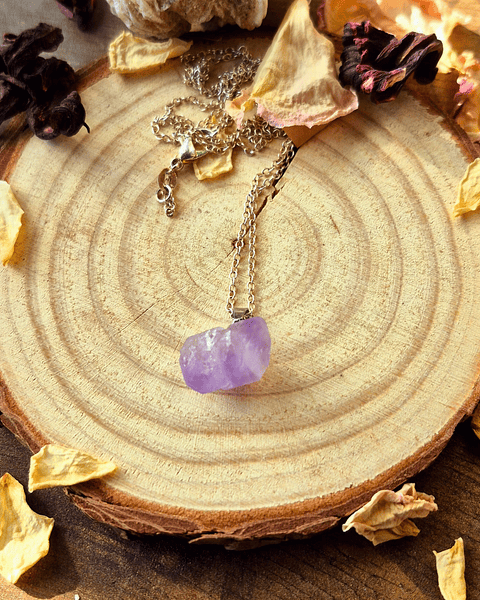 Colgante con Amatista Natural 