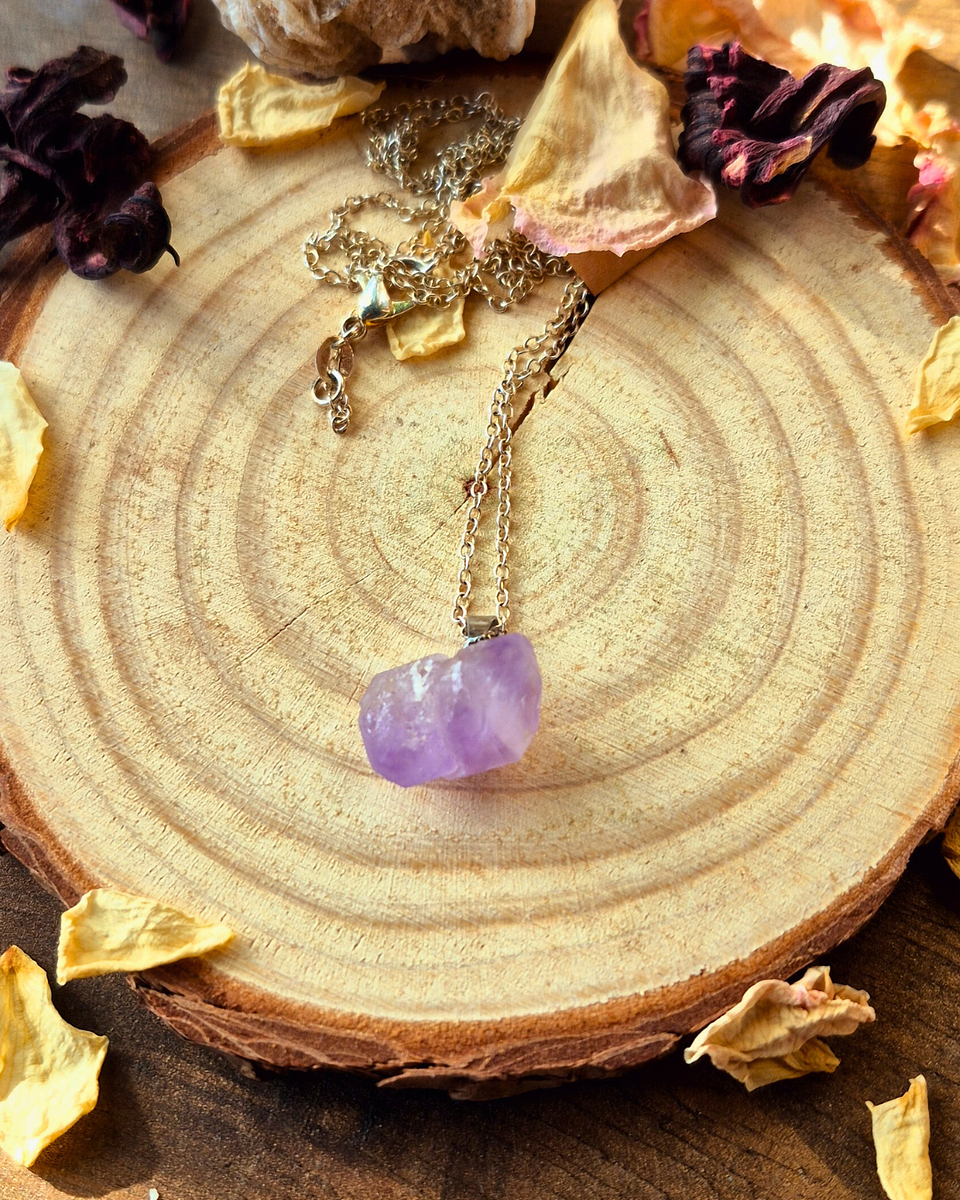 Colgante con Amatista Natural  1