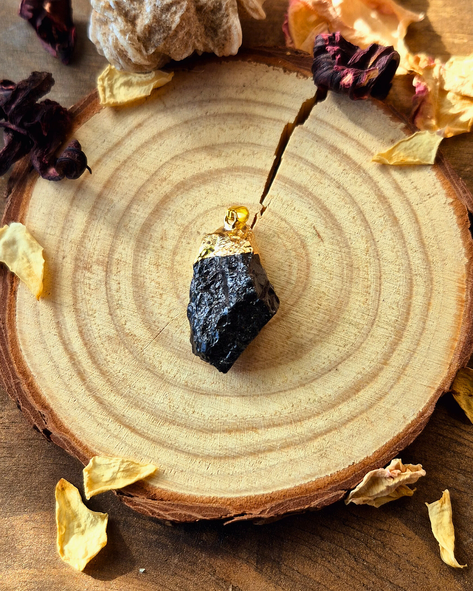 Amuleto de Corte y Protección Profunda – Obsidiana Natural Consagrada 1