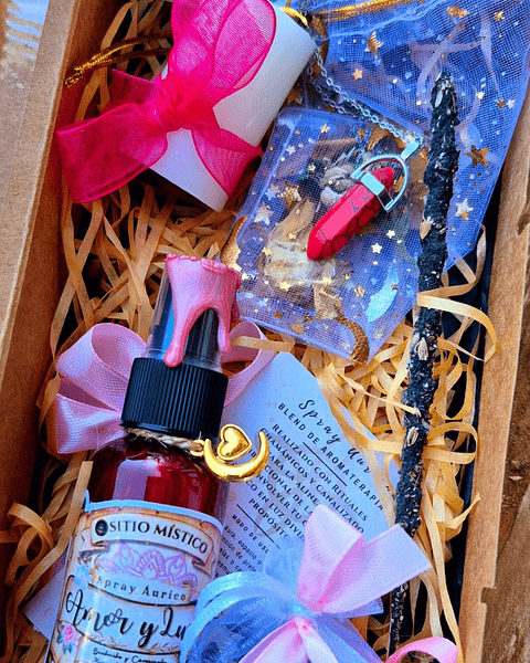 Kit Ritual “Amor Propio y Luz Interior” – Activación de los 5 Elementos