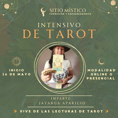 Vive de las Lecturas de Tarot (Certificación Profesional)