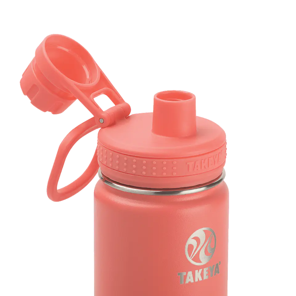 BOTELLA TAKEYA 530ML ANTIGOT CORAL 4
