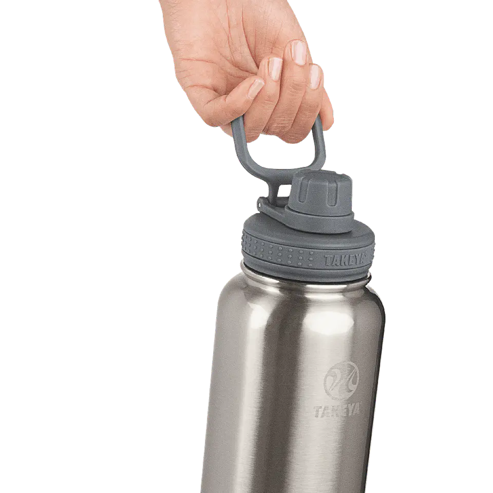 BOTELLA TAKEYA 930ML ANTIGOTEO STEEL 2