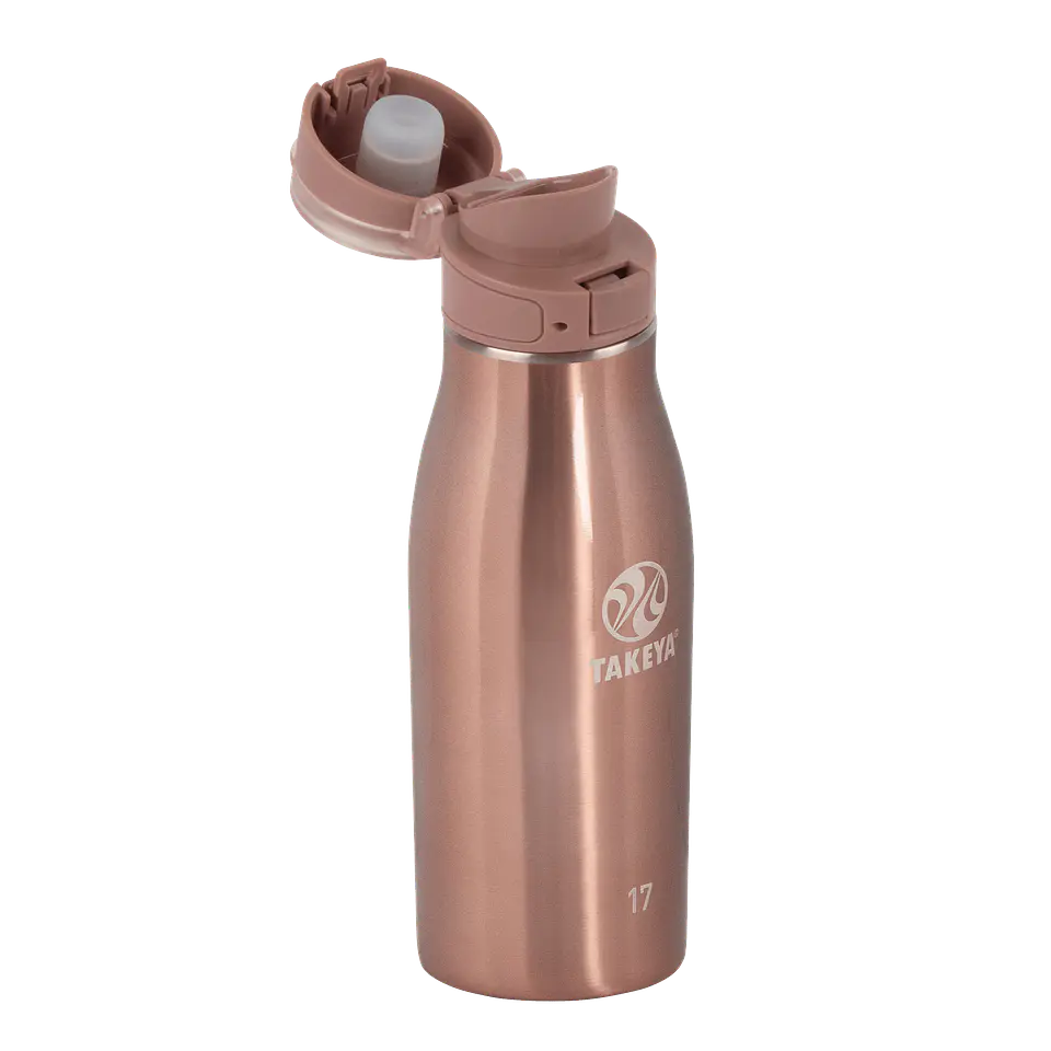BOTELLA TAKEYA TRAVELER 502 ML ROSEGOLD 2
