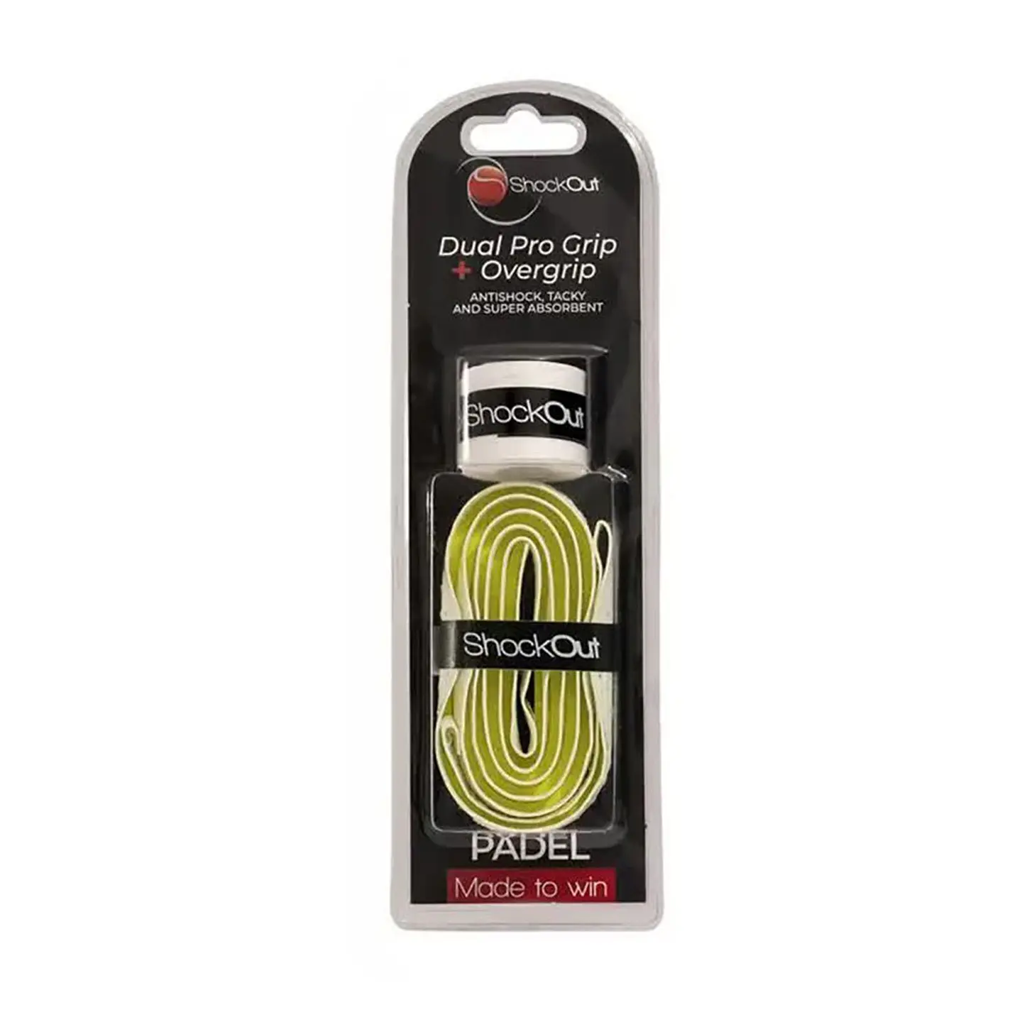 DUAL PRO GRIP + OVERGRIP - SHOCKOUT 6