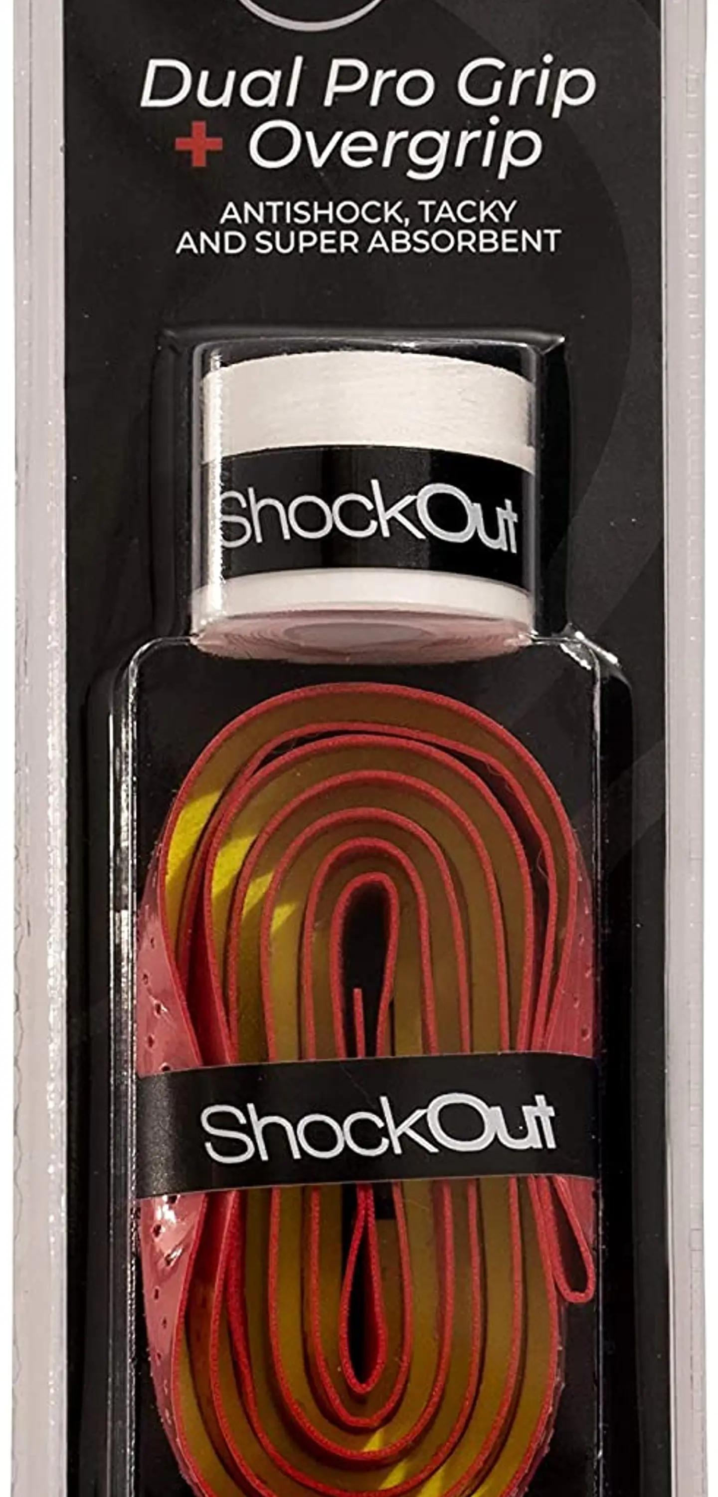 DUAL PRO GRIP + OVERGRIP - SHOCKOUT 10