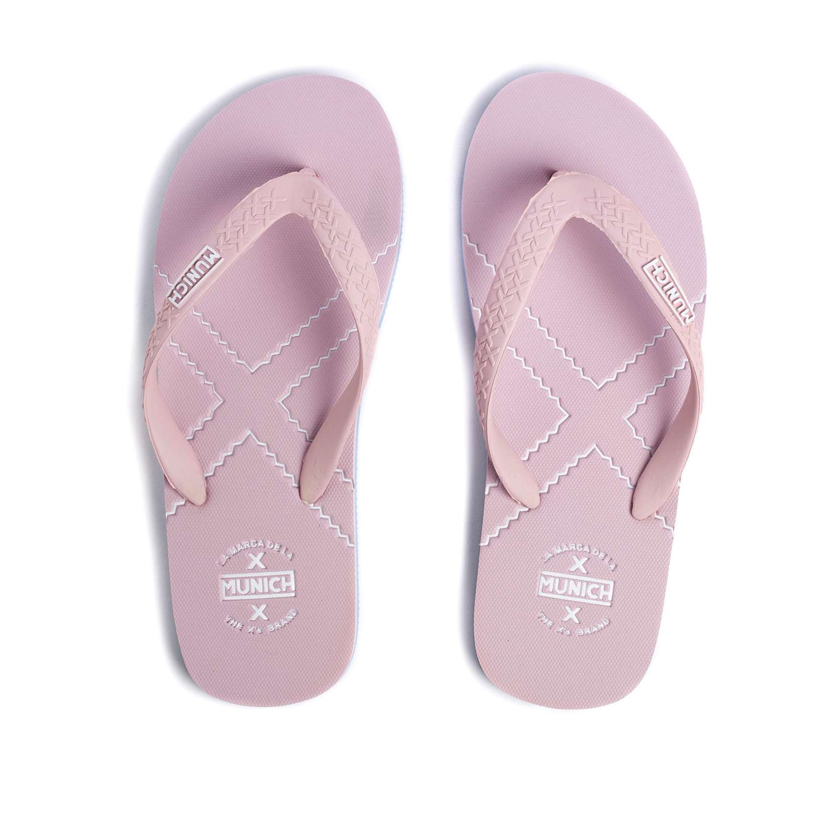 CHANCLAS MUNICH BASIC UNISEX ROSA CELESTE