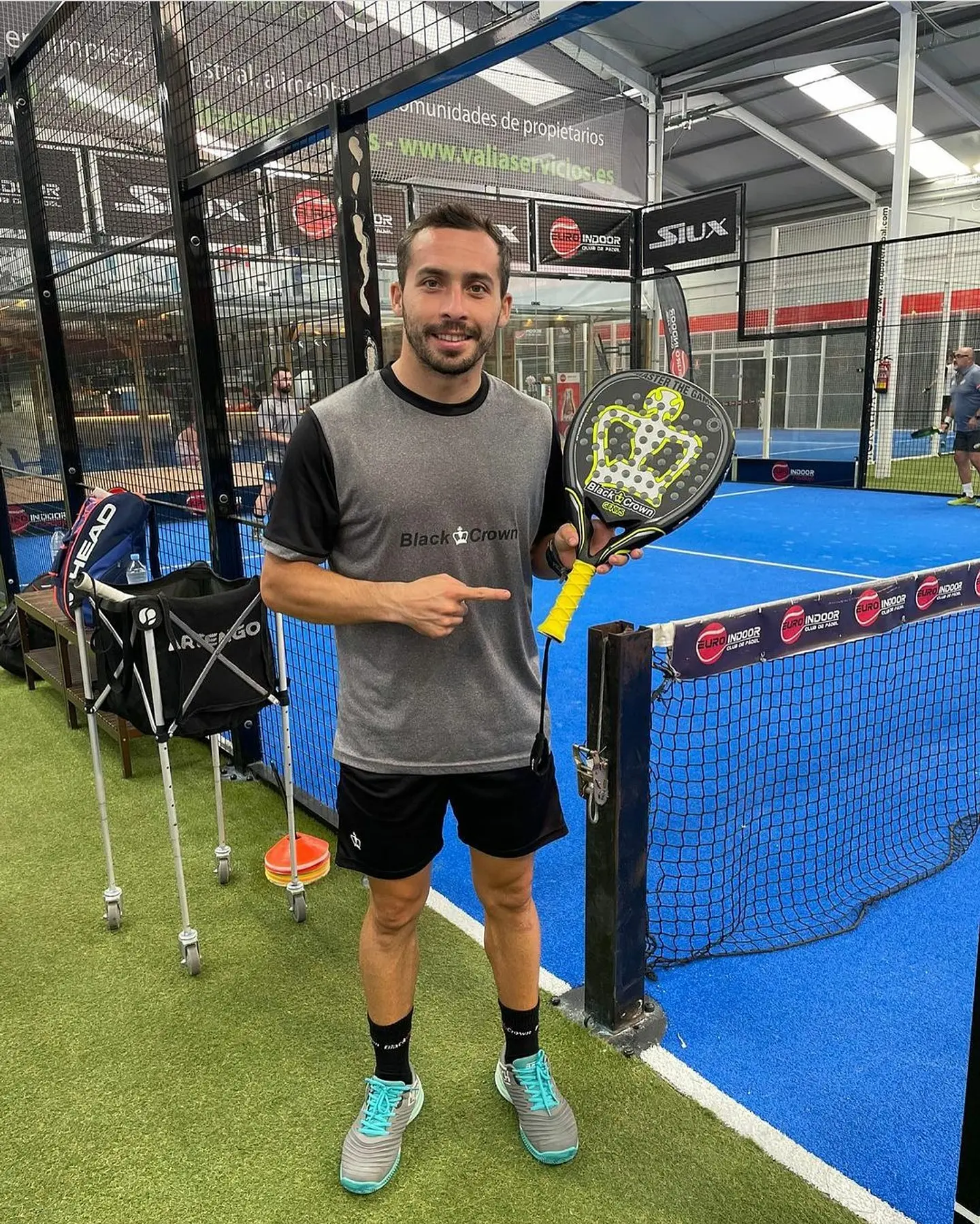 X-GRIP PADEL CELESTE 8