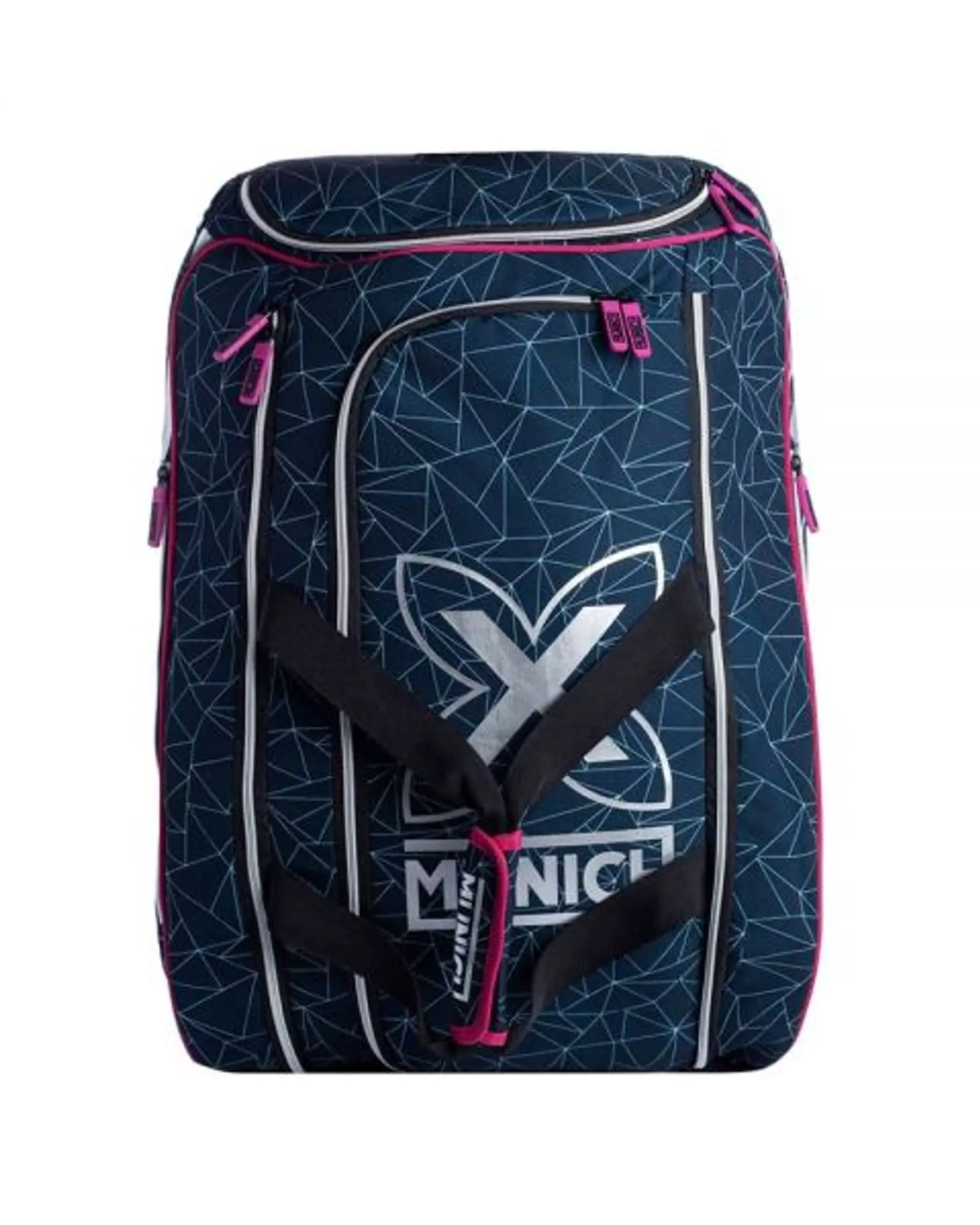 BOLSO MUNICH BAG PADEL NEGRO ROSA 2