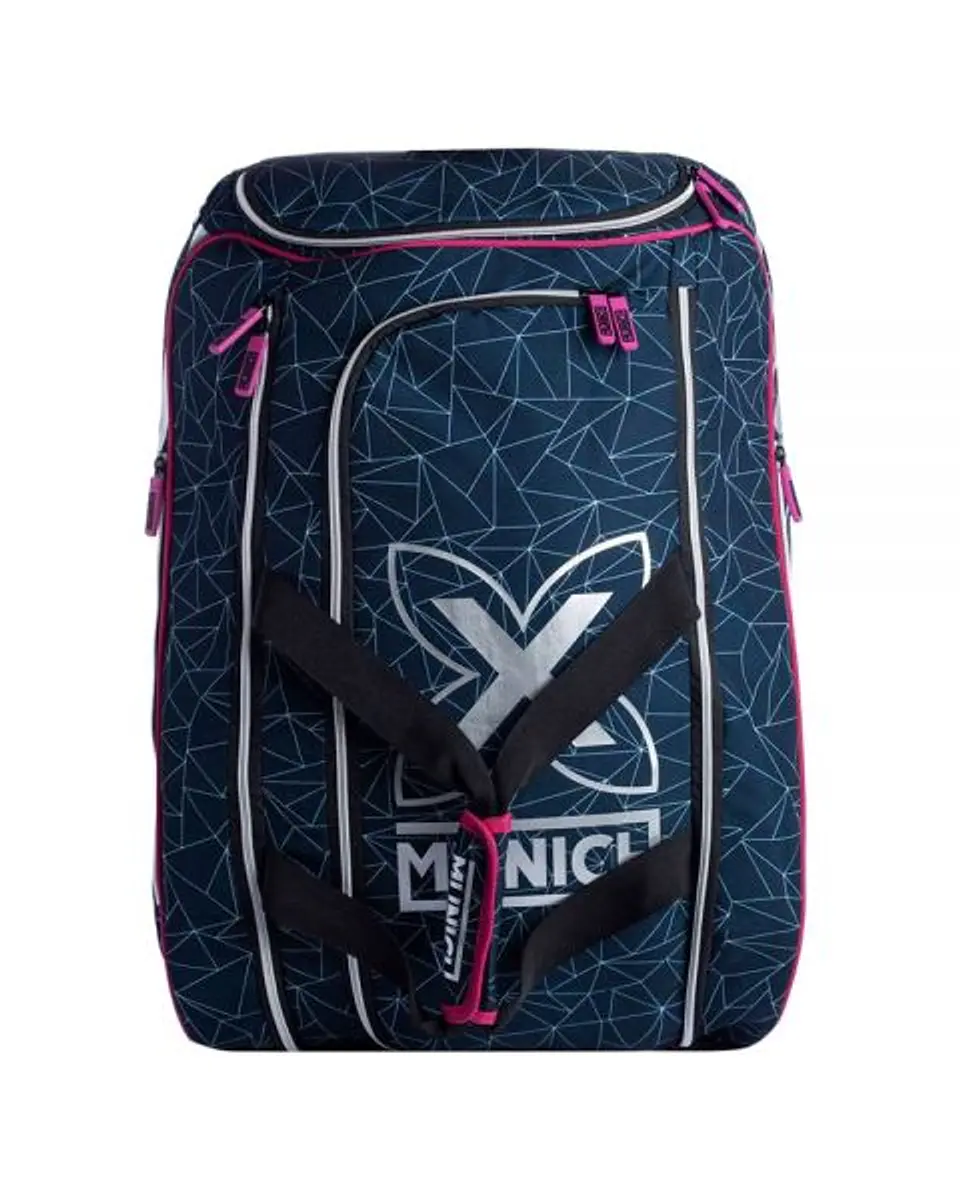 BOLSO MUNICH BAG PADEL NEGRO ROSA 2