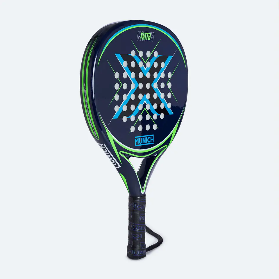 PALETA MUNICH X-FAITH + FUNDA + PROTECTOR + GRIP  2
