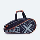 BOLSO MUNICH BAG PADEL NEGRO NARANJA - Miniatura 1