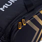 BOLSO MUNICH RACKET BAG NEGRO-DORADO - Miniatura 5