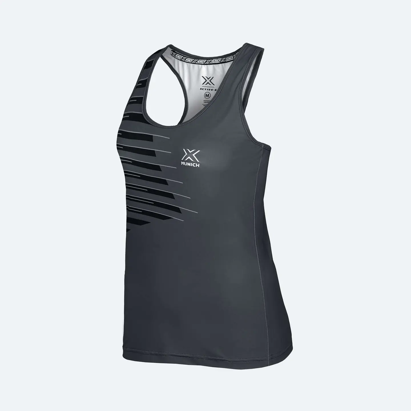 MUNICH POLERA WOMAN BASIC TANK TOP BLACK 4