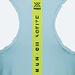 MUNICH POLERA WOMAN BASIC TANK TOP AQUA - Miniatura 2