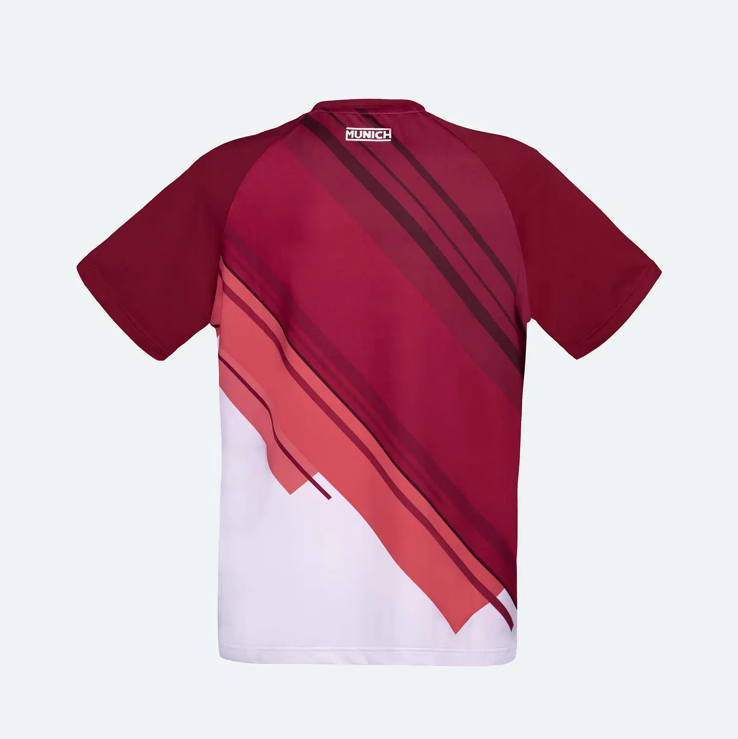 POLERA MUNICH MAN STRIPES FUCSIA 3