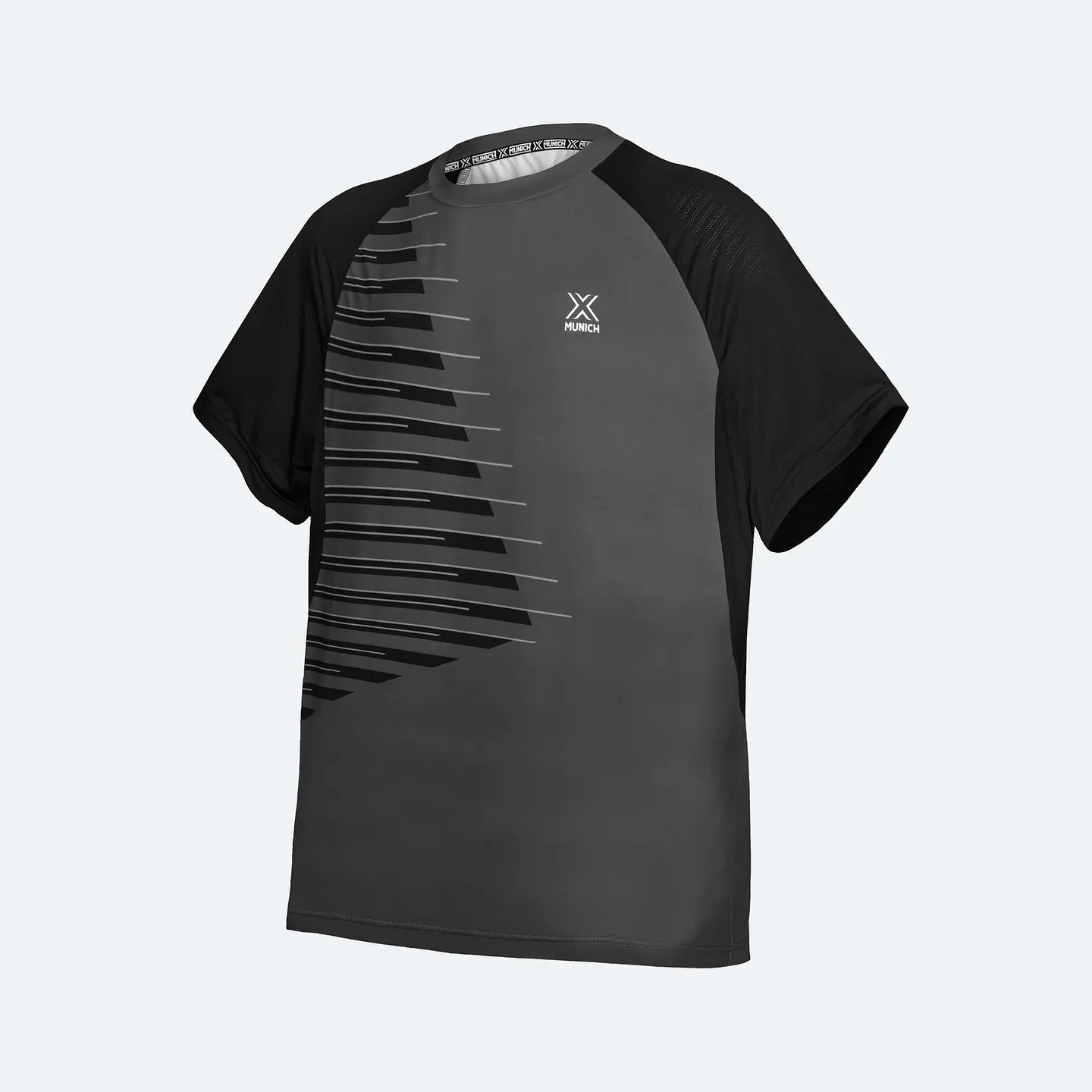 POLERA MUNICH MAN PRO DRY TEE BLACK 4