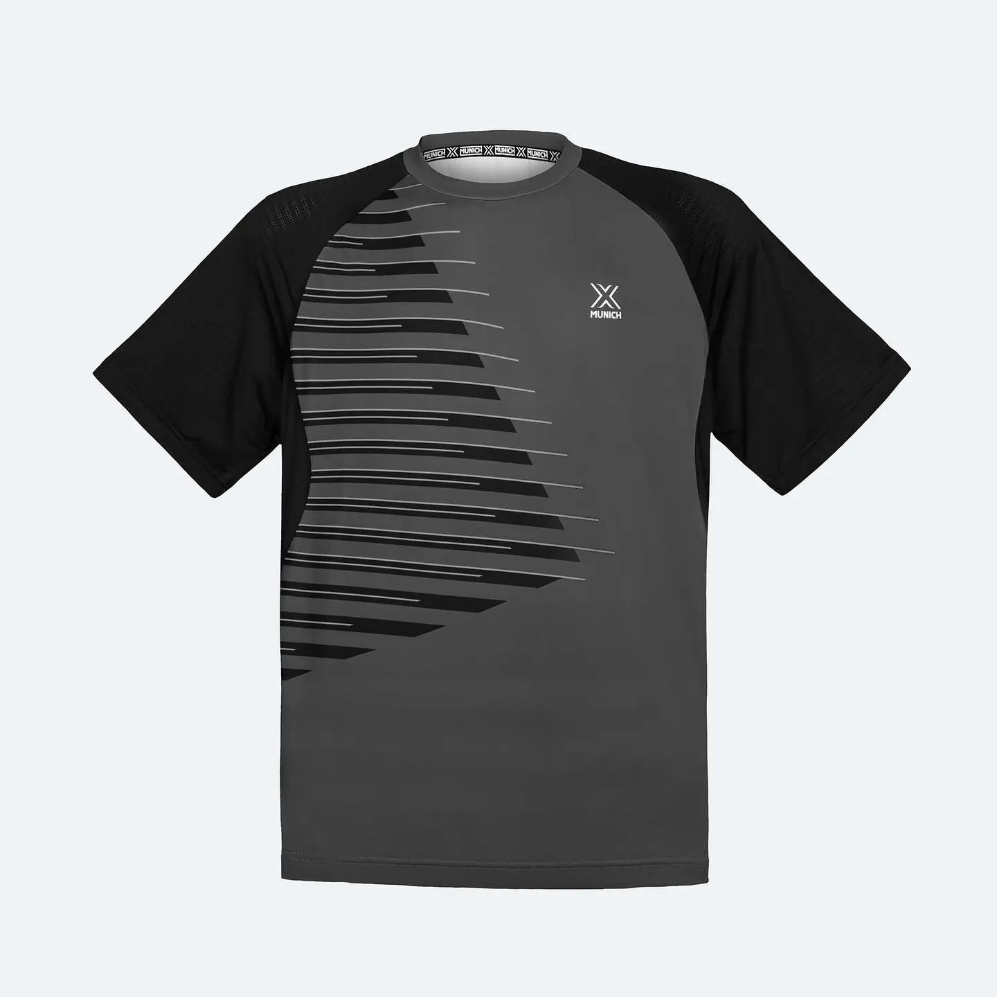 POLERA MUNICH MAN PRO DRY TEE BLACK 1