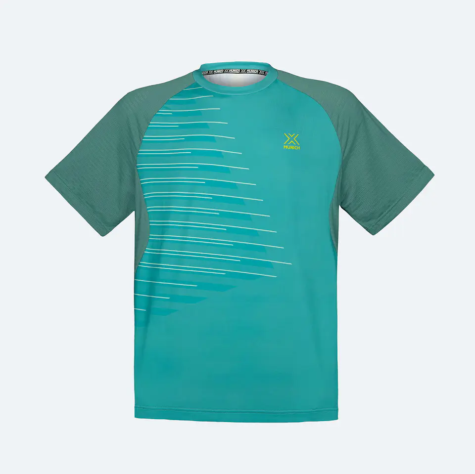 POLERA MUNICH MAN PRO DRY TEE AQUA 1