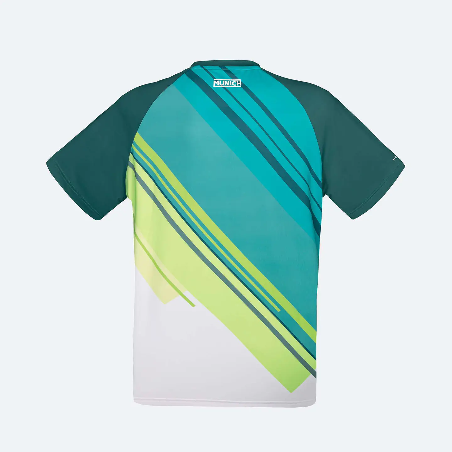 POLERA MUNICH MAN STRIPES GREEN 3