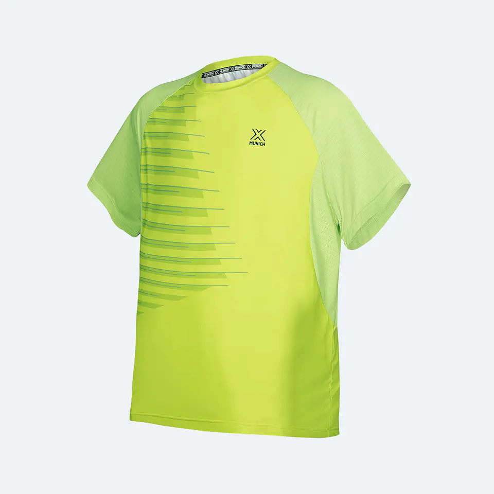POLERA MUNICH MAN PRO DRY TEE LIME 4