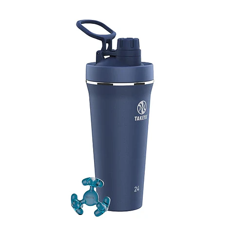 BOTELLA TAKEYA PROTEIN SHAKER ANTIGOTEO 709 ML MIDNIGHT