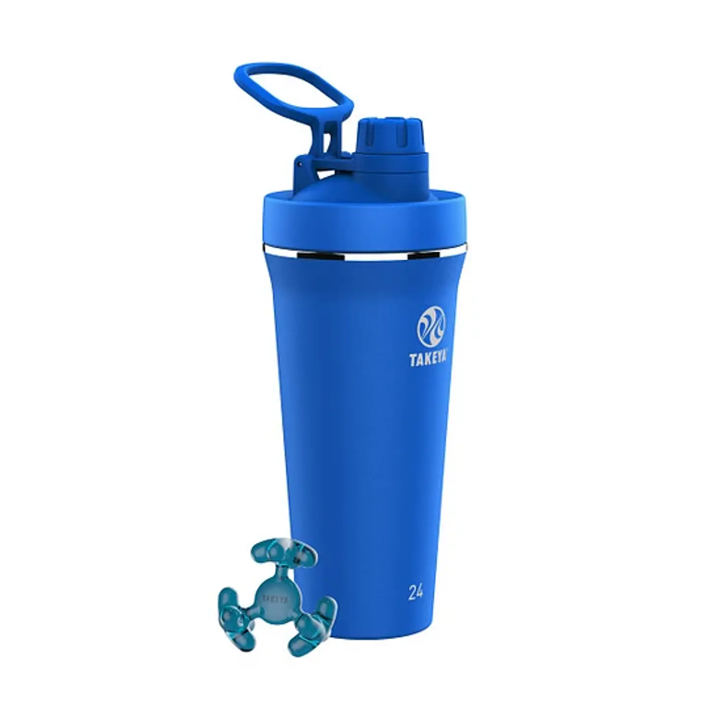 BOTELLA TAKEYA PROTEIN SHAKER ANTIGOTEO 709 ML COBALT 1