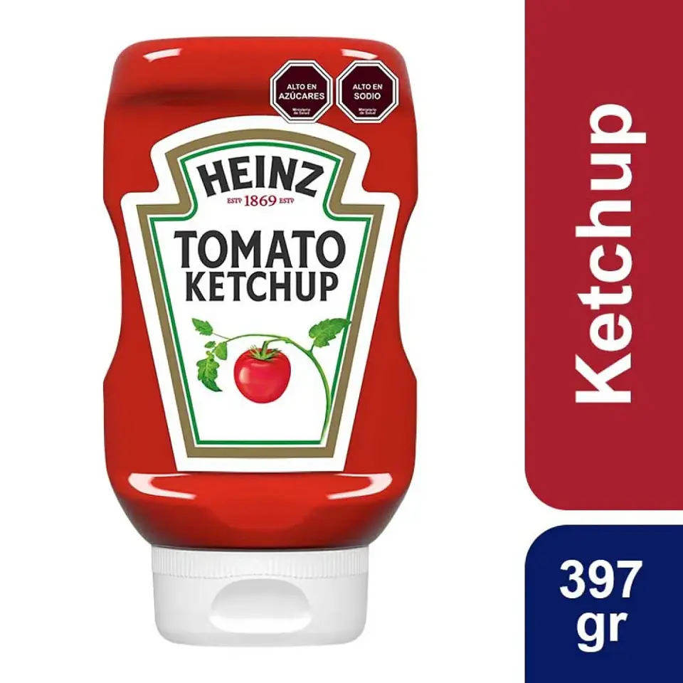 Ketchup Heinz Pet 397gr. 1