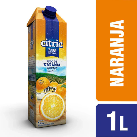 Citric Natural 100% Naranja 1 Lt.
