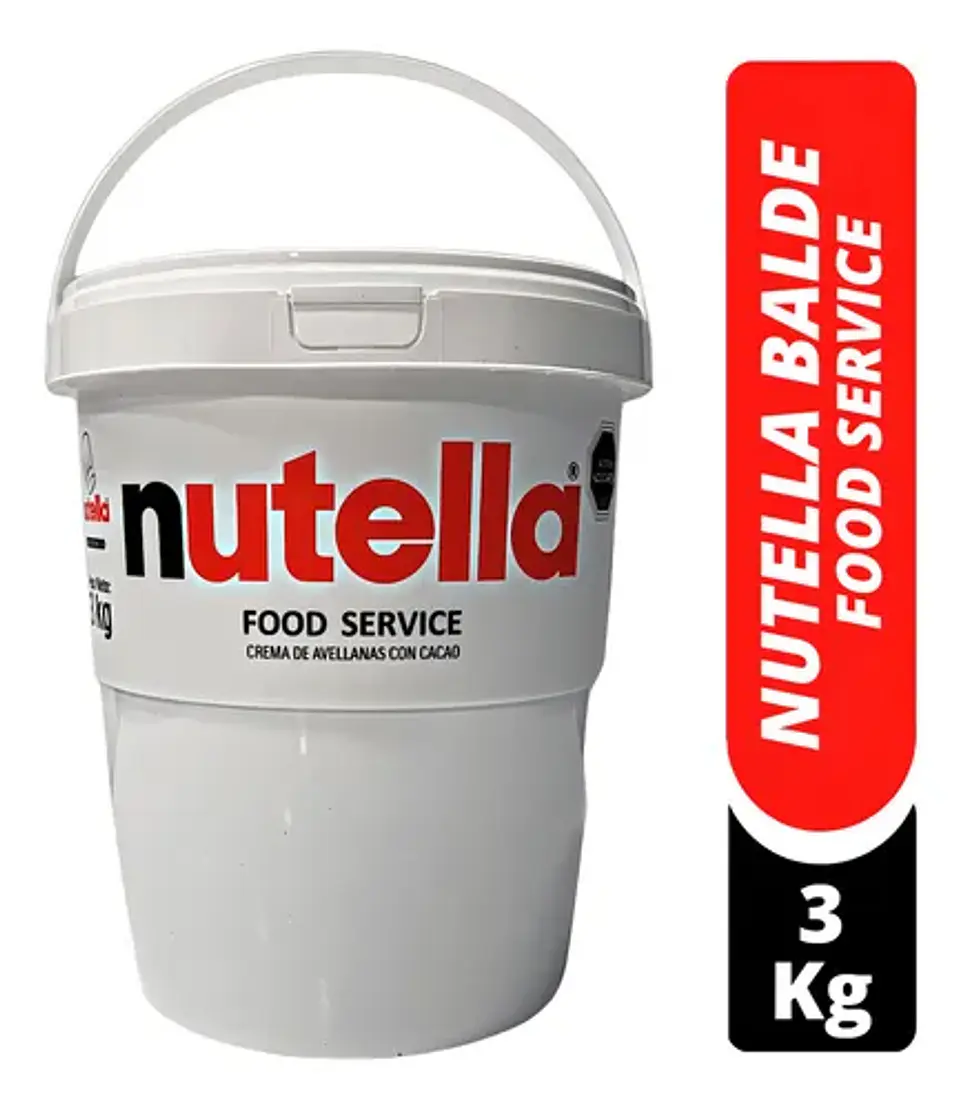 Nutella Balde 3Kg. 1