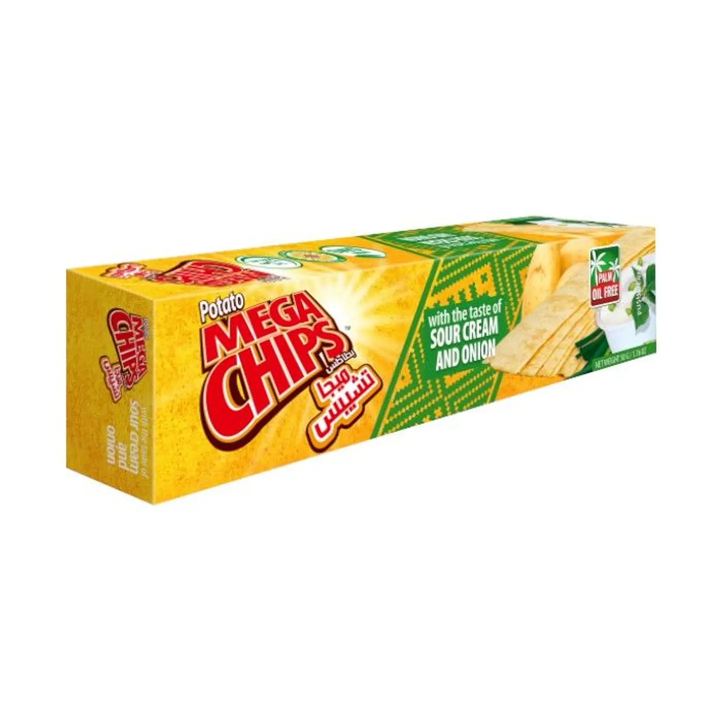Potato Mega Chips Sour Cream Cebolla 50gr. 2