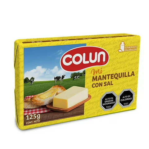 Mantequilla Con Sal Colun 125gr.