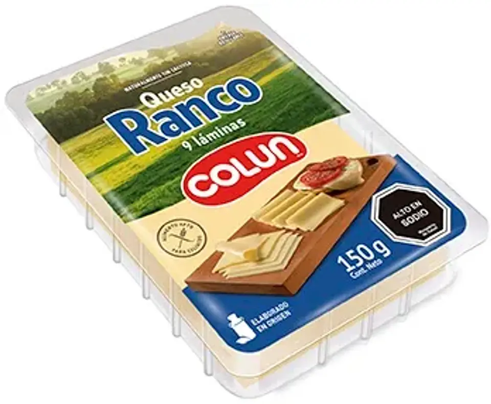 Queso Ranco Laminado 150gr. 1