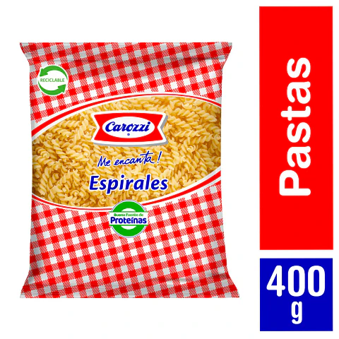 Espirales Carozzi 400gr.