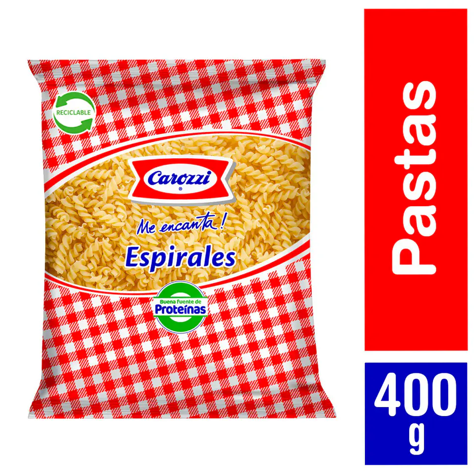 Espirales Carozzi 400gr. 1