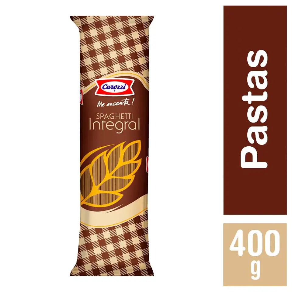 Spaghetti Integral Carozzi 400gr. 1