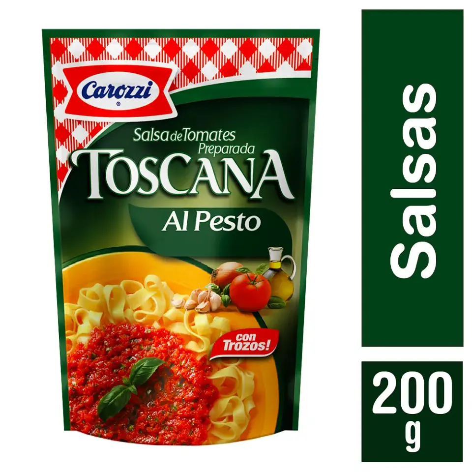 Salsa Toscana Al Pesto Carozzi 200gr. 1