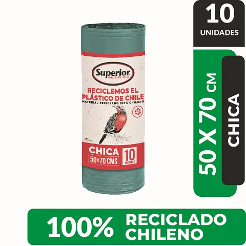 Bolsa Basura Superior 50x70 un.
