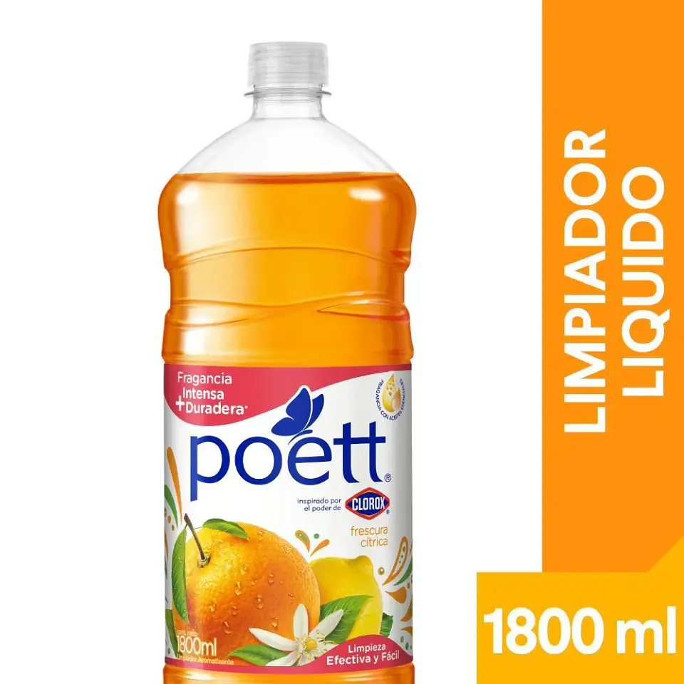 Limpiapiso Poett Frescura Citrica 1,8Lt. 1