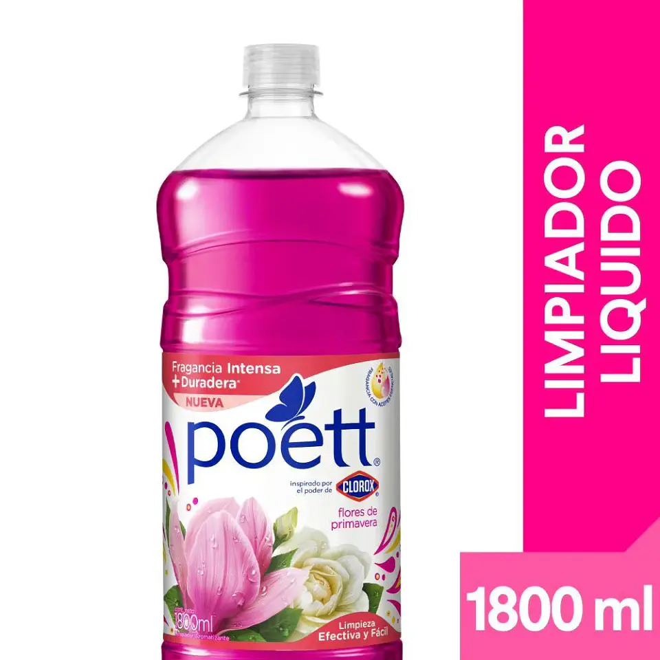 Limpiapiso Poett Floral 1,8Lt. 1