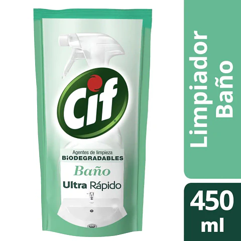 Cif Limpiador de Baño Recarga 450ml