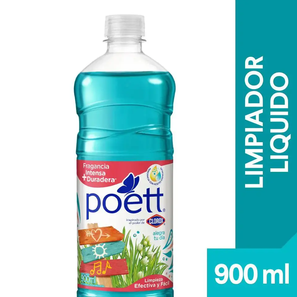 Limpiador de Piso Alegra tu Dia Poett 900ml 1