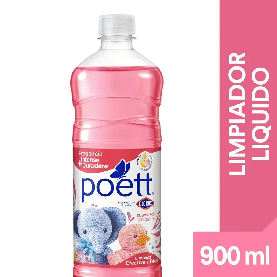 Limpiador de Piso Suavidad de Bebe Poett 900ml 1