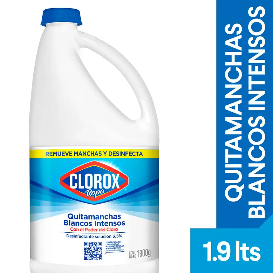 Cloro Ropa Blanca Clorox 1,9Kg. 1