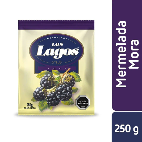 Mermelada Mora Los Lagos 250gr.