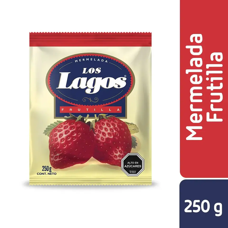 Mermelada Frutilla Los Lagos 250gr. 1