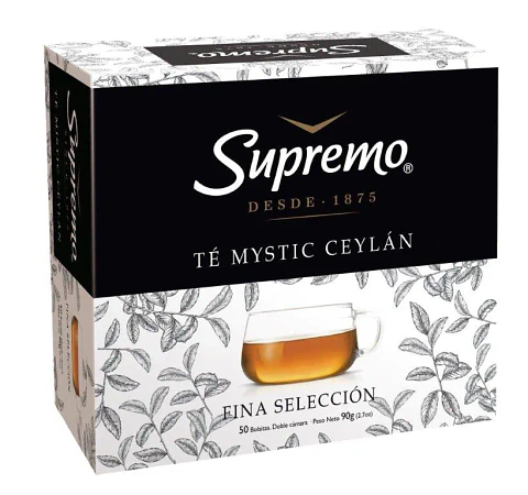 Te Supremo Mystic Ceylan 50un.