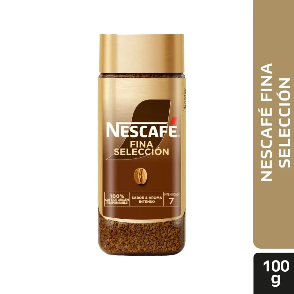 Nescafe Fina Selección Liofilizado 100gr. 1