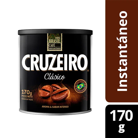 Cafe Cruzeiro Clasico Tarro 170gr.