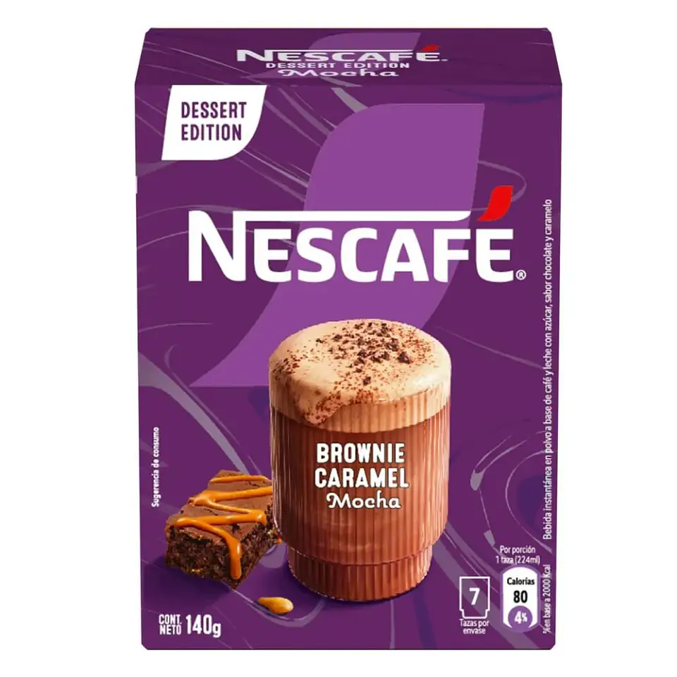 Cafe Nescafe Mix Brownie Caramel 7x20gr. 1